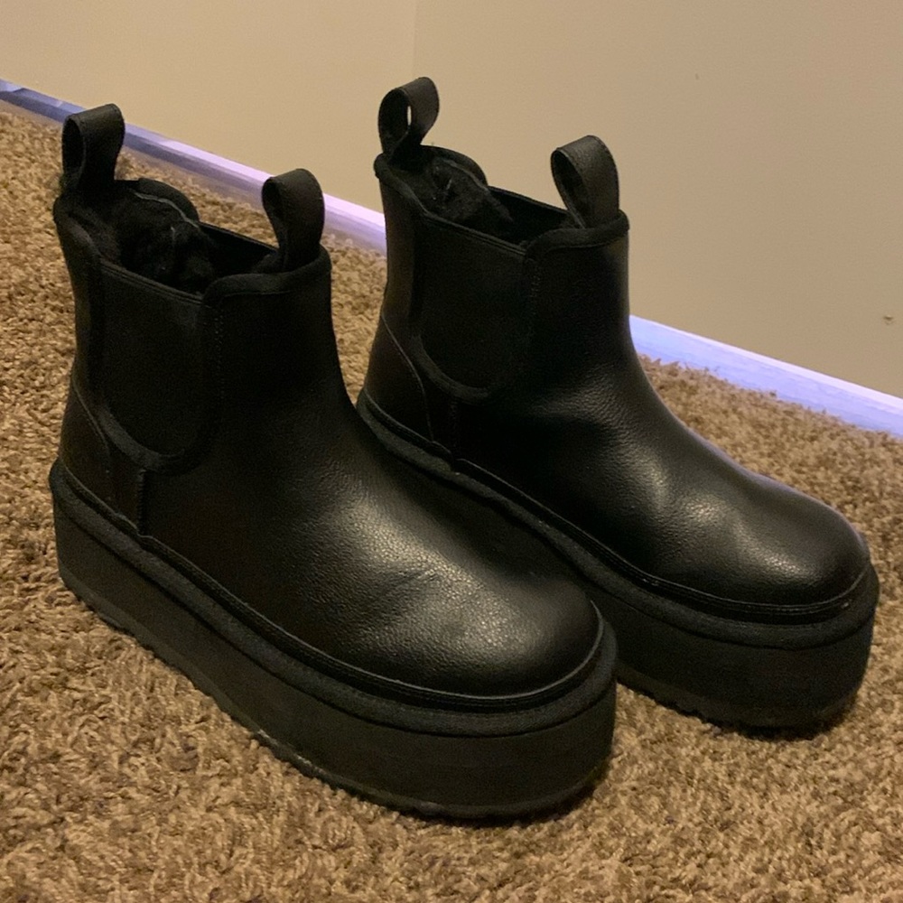 Ugg Platform Ankle Boots